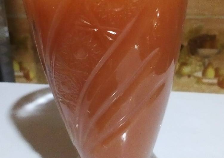 Steps to Make Any-night-of-the-week Cucumber and water melon juice