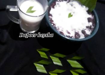 Siap Saji Bubur ketan hitam💜 Enak Sederhana