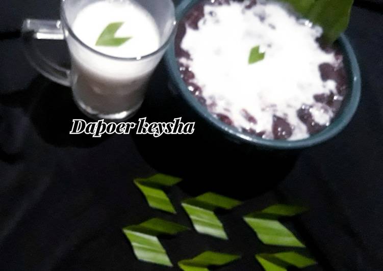 Bubur ketan hitam💜