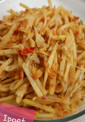 Foto resep Tumis Rebung Udang Kering
