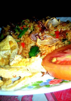 Foto resep Nasi goreng bumbu simple