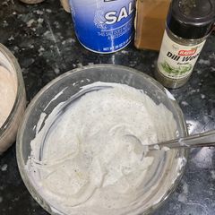 A picture of Dill dip.