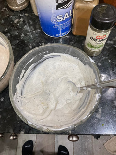 A picture of Dill dip.