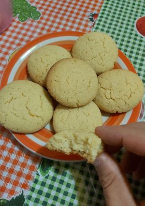 Una foto de Galletas de maíz con sabor a naranja sin gluten