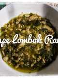 Tempe lombok rawit tombo ngelih