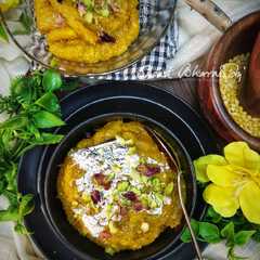 Foto di রাজকীয় মুগের ডালের হালুয়া(Rajokiyo moonger daler halwa recipe in Bengali)