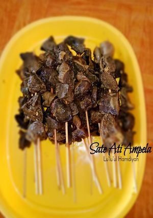 Foto resep Sate Ati Ampela