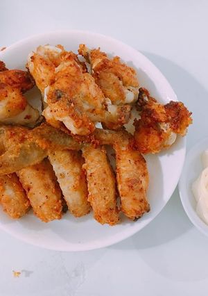 Hình của món Cánh gà chiên.