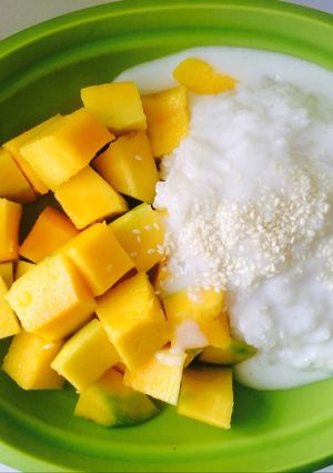 Foto resep Mango Sticky Rice Cooker