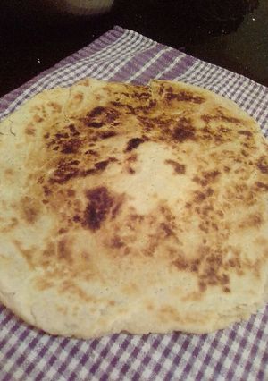 صورة لوصفة كسرة بالطحين