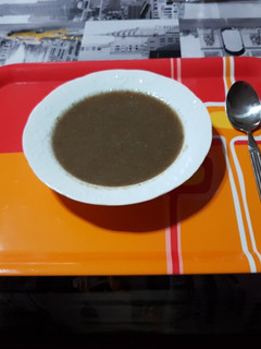 Una foto de Puré de champiñones