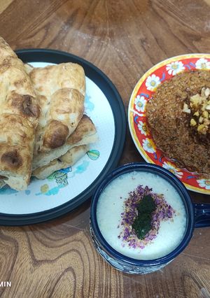 عکسی از دستور کشک بادمجان