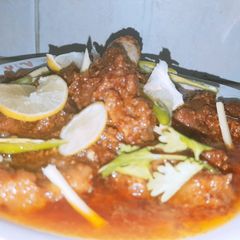 A picture of Dehli mutton qorma.