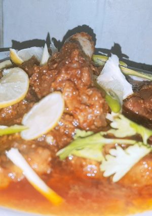 A picture of Dehli mutton qorma.