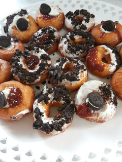 Φωτογραφία της συνταγής Oreo cheesecake donuts ❤🍩🤤