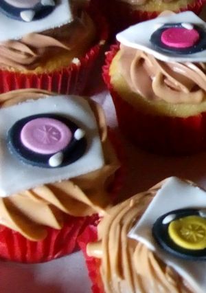 Una foto de Cupcakes de vainilla