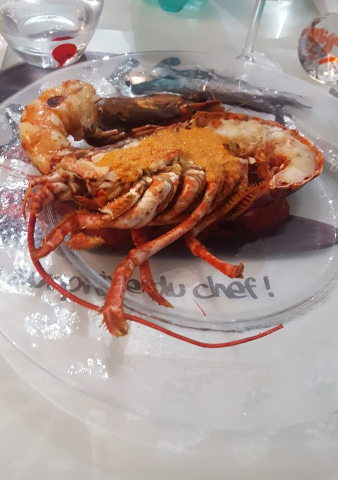 Una foto de Langosta Marsala
