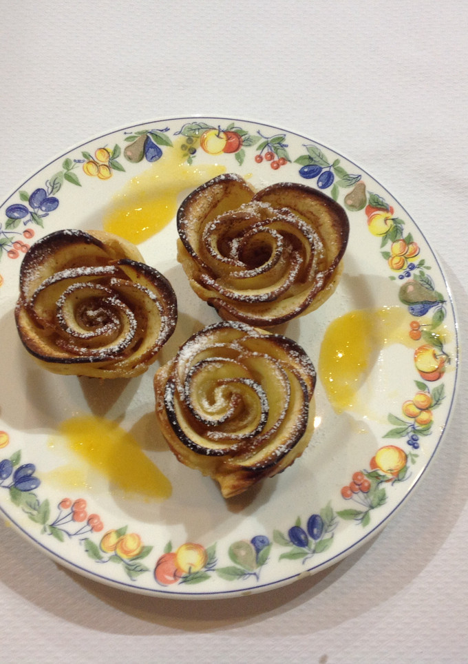 Una foto de Rosas de manzana