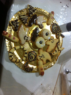 Una foto de Galletas de mantequilla de Halloween
