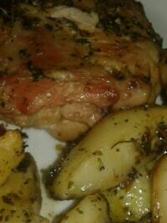 Una foto de Pollo a la minuta