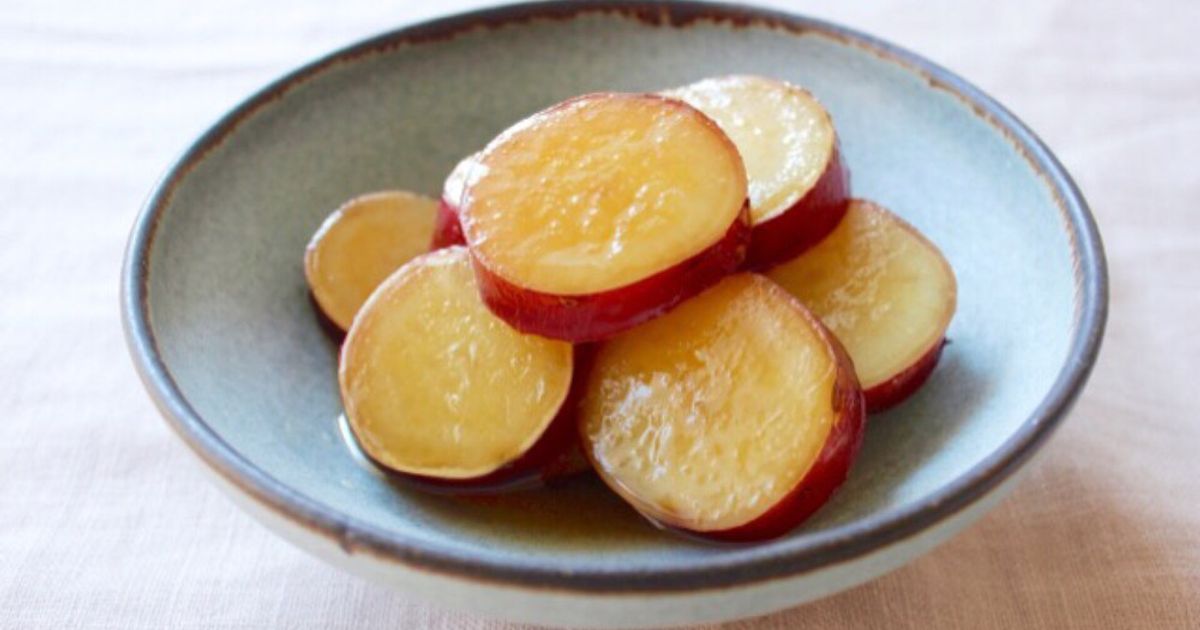 ☆Sweet Simmered Sweet Potatoes☆ Recipe By ☆栄養士のれしぴ☆