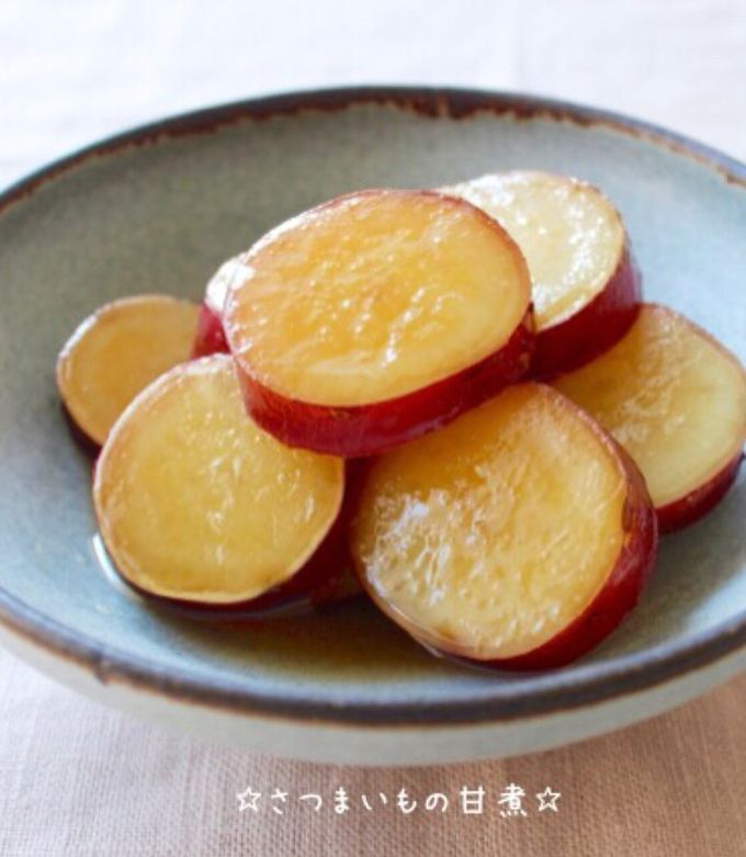 ☆Sweet Simmered Sweet Potatoes☆ Recipe By ☆栄養士のれしぴ☆
