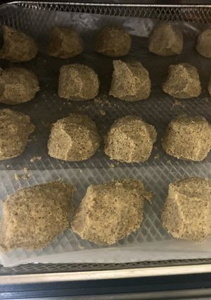 ❤️綠豆糕（無模具版）一根小湯匙解決 的食譜成品照片