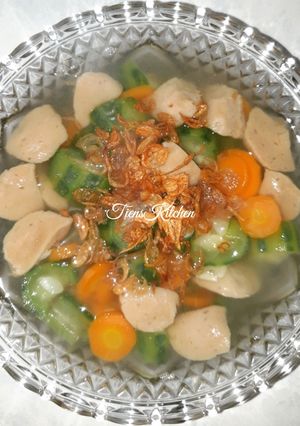 Foto resep Sup Oyong Baso