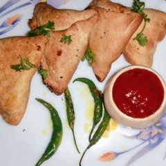 A picture of Air Fryer Wheat Flour Potato Samosa.