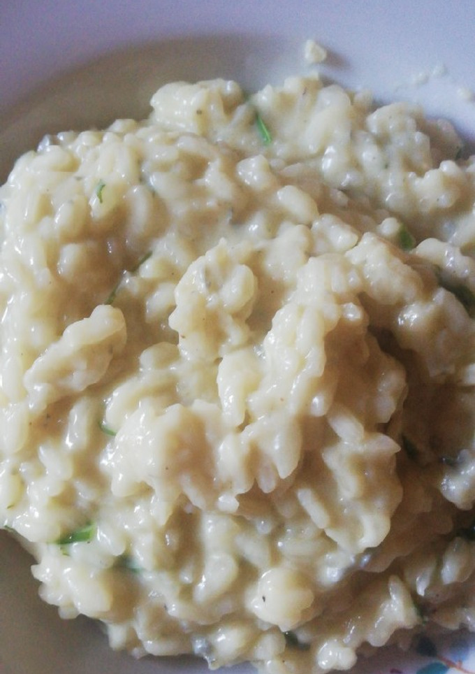 Una foto de Risotto Gorgonzola
