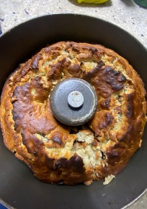 Una foto de Budín de banana vegano✨