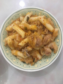 泡菜炒年糕 的食譜成品照片