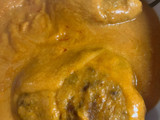 Filetes rusos en salsa curry