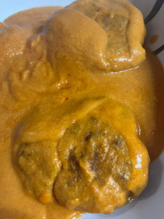 Una foto de Filetes rusos en salsa curry
