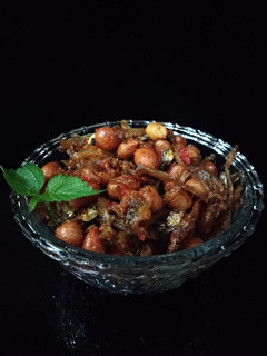 Foto resep Sambal Teri Kacang Balado