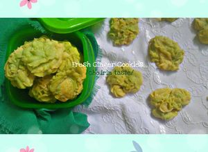 Foto resep Fresh Ginger Cookies