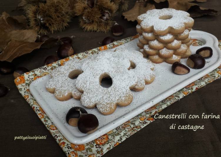 Canestrelli con farina di castagne