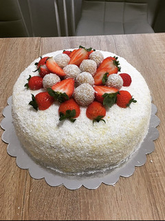 Raffaello torta recept fotója
