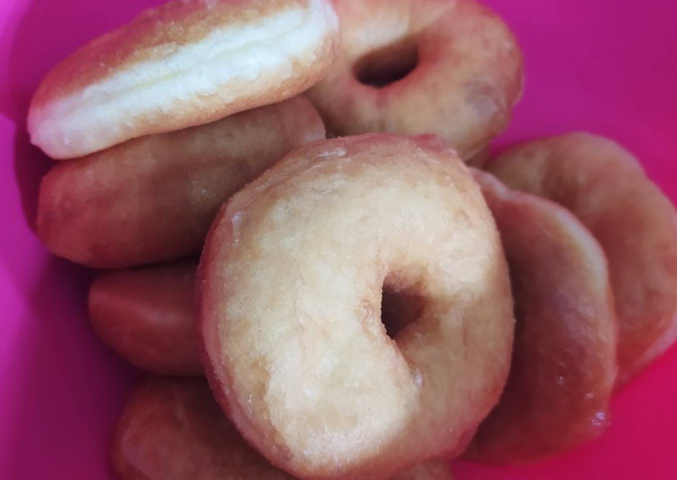 Donat empuk no mixer