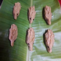A picture of Sajaroo sweetened with mango puree.