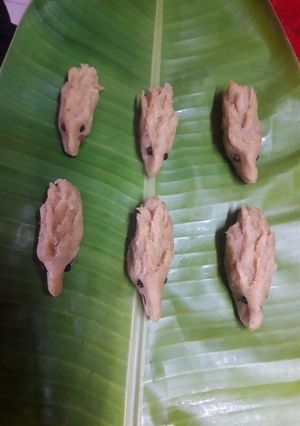 A picture of Sajaroo sweetened with mango puree.