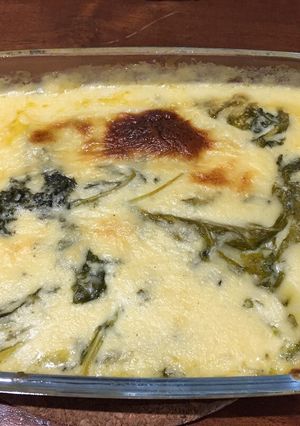 Foto resep Bake Kale Cream Cheese