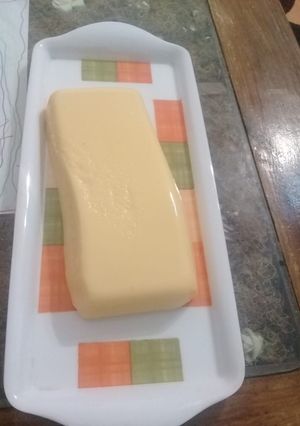 Una foto de Mousse de durazno light