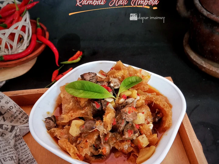 Cara Sederhana Menyiapkan Resep  Sambal Goreng Rambak Hati Ampela yang Lezat, Bikin Ketagihan