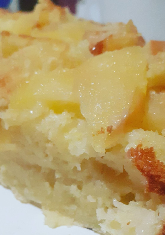 Una foto de Torta con 1 manzana