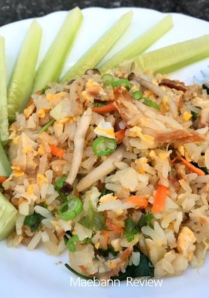 รูปของ ข้าวเหนียวผัดผักรวม #กินผักรักสุขภาพ4