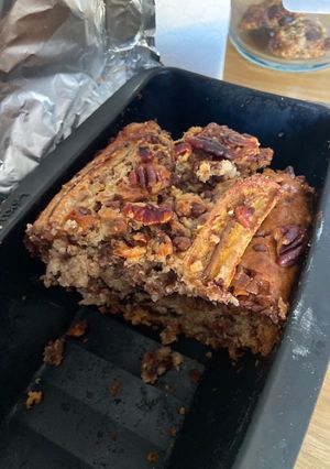 A picture of Vegan banana bread.