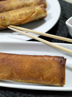 Una foto de Rollitos de primavera