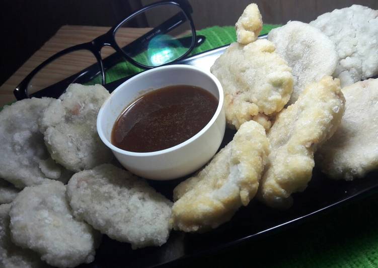 Cireng 2 rasa sambel rujak