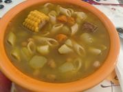 Una foto de fideo perla